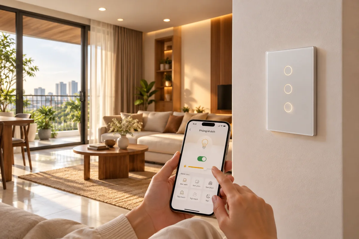 Công Tắc Cảm Ứng Lumi Aqara