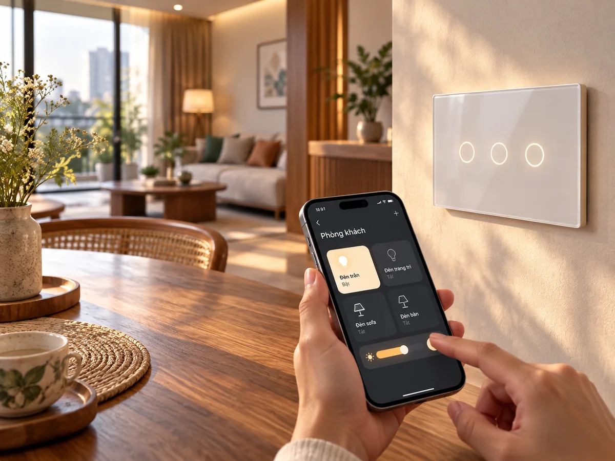 Công Tắc Cảm Ứng Lumi