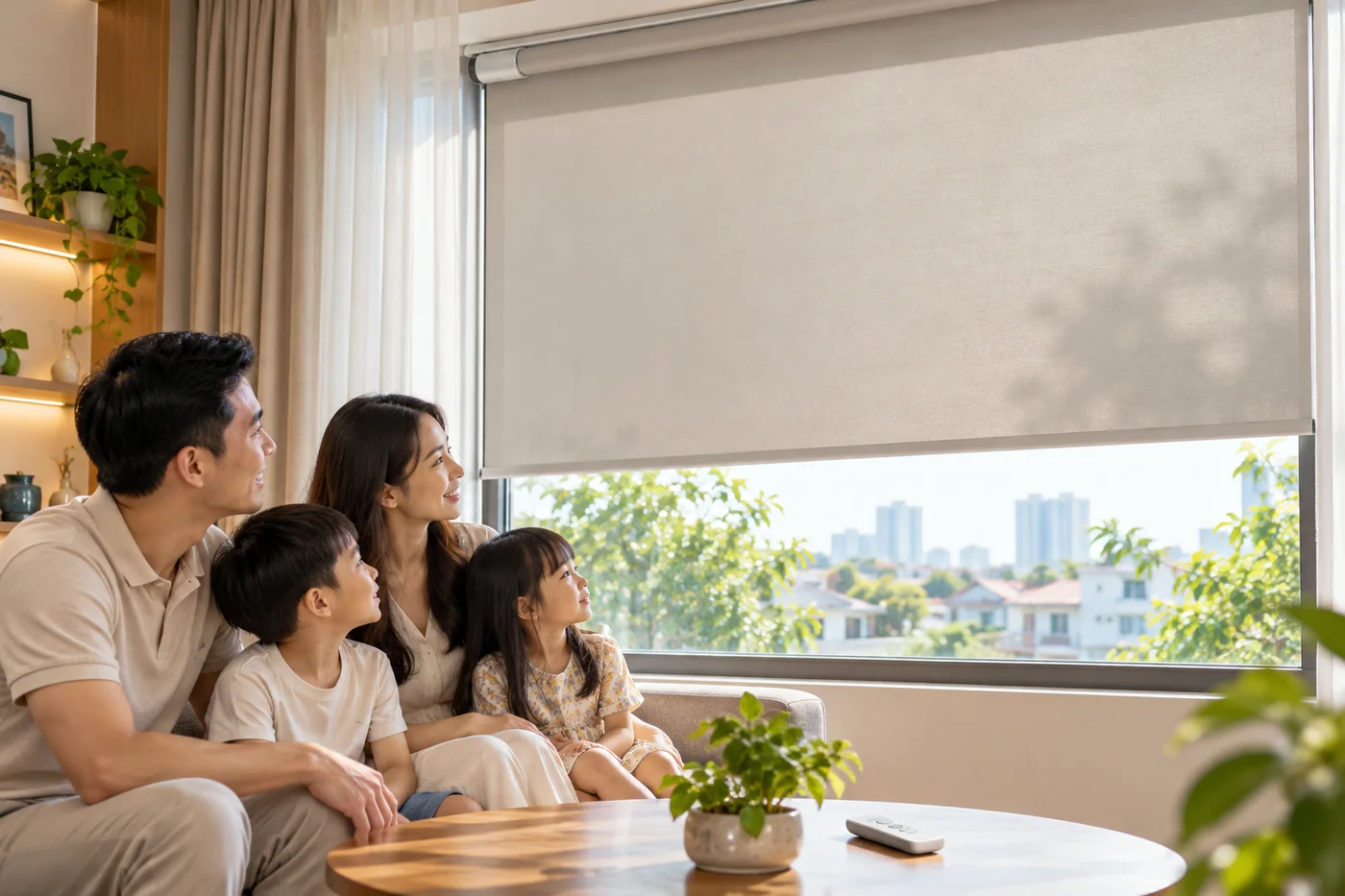Rèm Cửa Tự Động Thông Minh